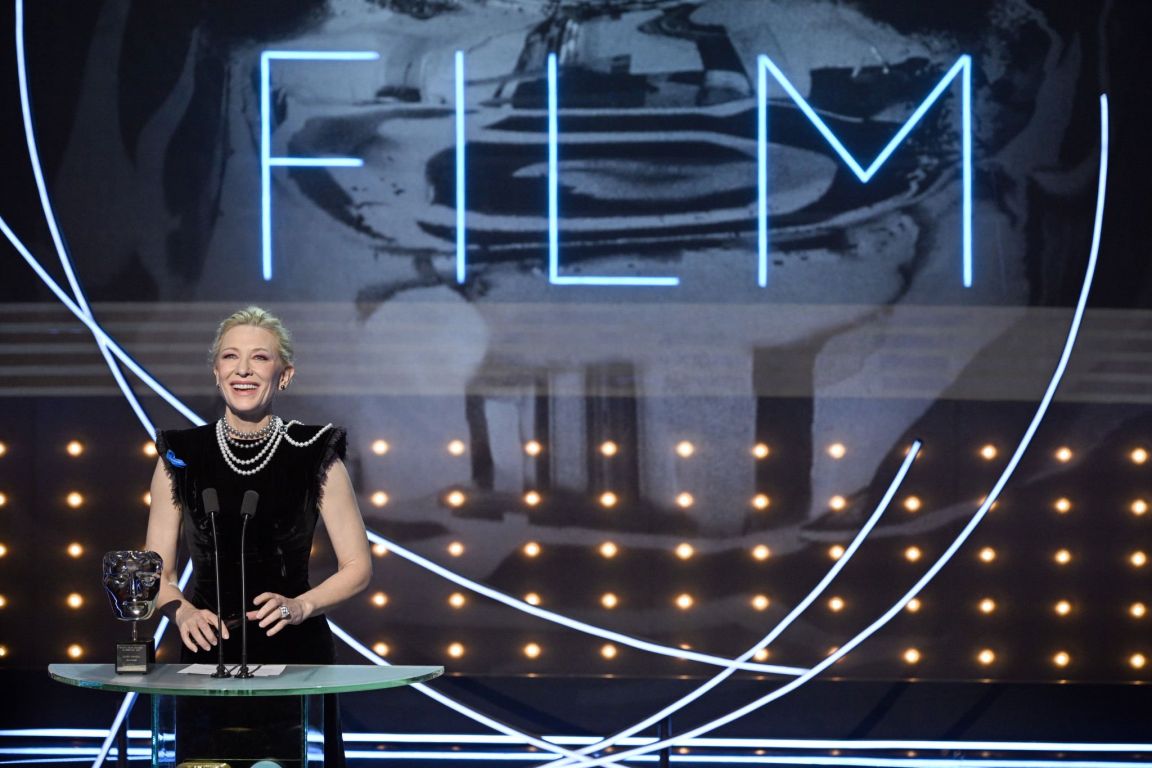 Cate Blanchett attended EE BAFTA Film Awards in London