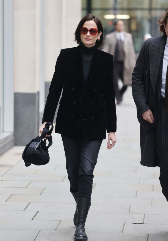 Eva Green arrives at London