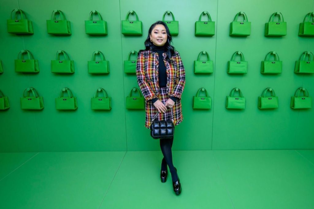 Lana Condor Spotted at the Kate Spade's Fashion Week Presentation February 2023